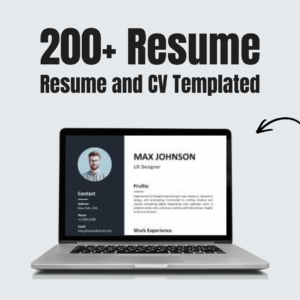 200+ Resume And CV Templates