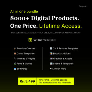 8000+ Digital Products Bundle