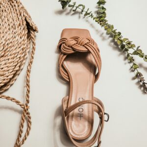 Nude Strappy Sandals
