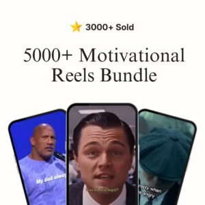 5000+ Motivational Reels Bundle