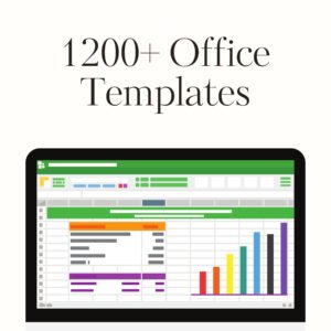 1200+ Office Ready-to-Use Templates Bundle